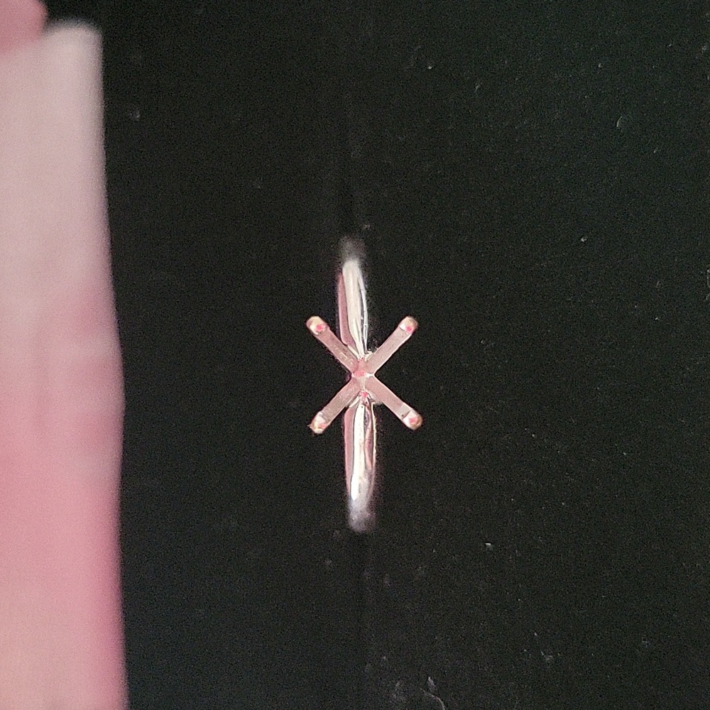 14k gold semi mount